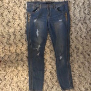 Rue 21 Distressed Skinny Jeans